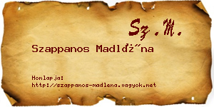 Szappanos Madléna névjegykártya